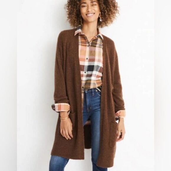 Madewell Kent Open Cardigan - Picture 1 of 10